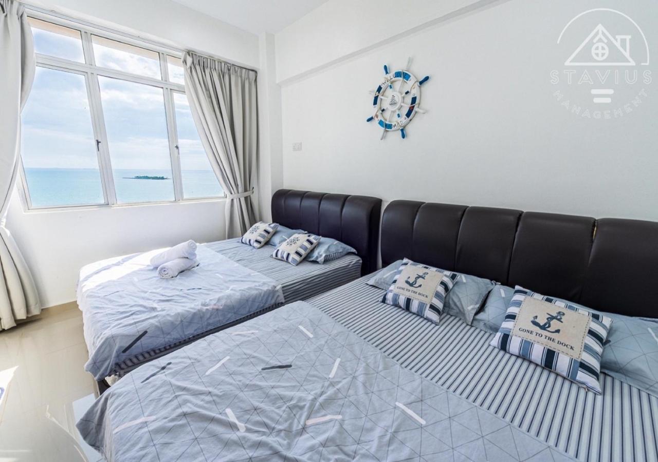 Port Dickson 10Pax 3Br Glory Beach Resort Seaview Buitenkant foto