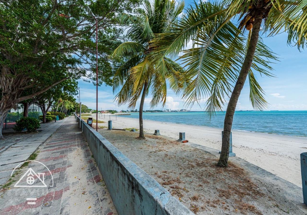 Port Dickson 10Pax 3Br Glory Beach Resort Seaview Buitenkant foto