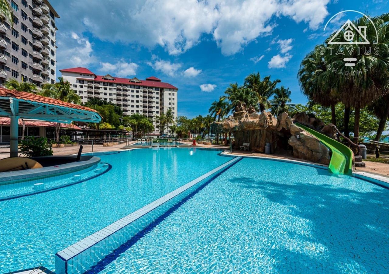 Port Dickson 10Pax 3Br Glory Beach Resort Seaview Buitenkant foto
