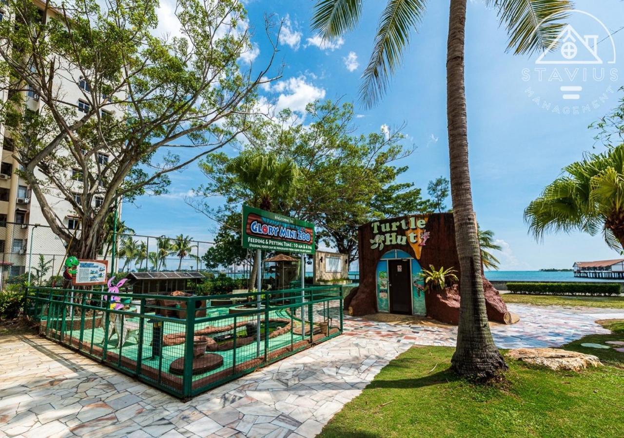 Port Dickson 10Pax 3Br Glory Beach Resort Seaview Buitenkant foto