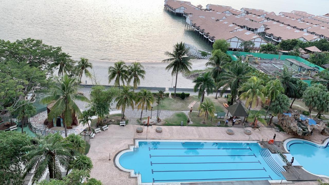 Port Dickson 10Pax 3Br Glory Beach Resort Seaview Buitenkant foto